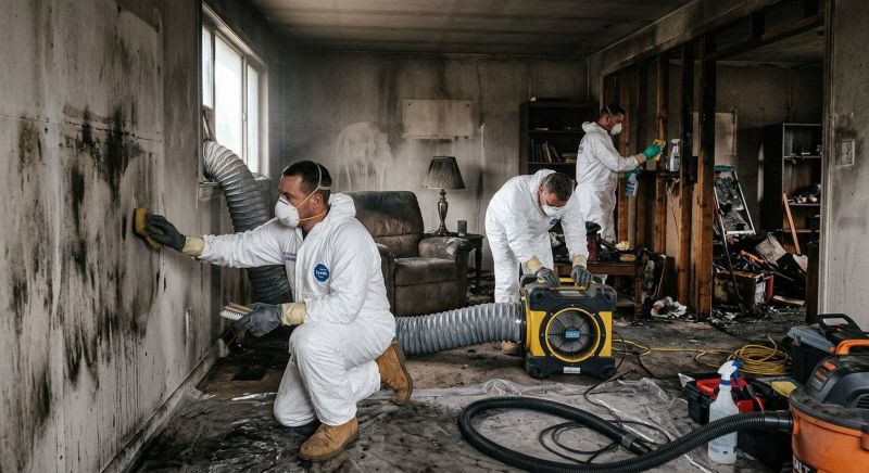 Smoke Damage Removal in Santa Rosa, CA
