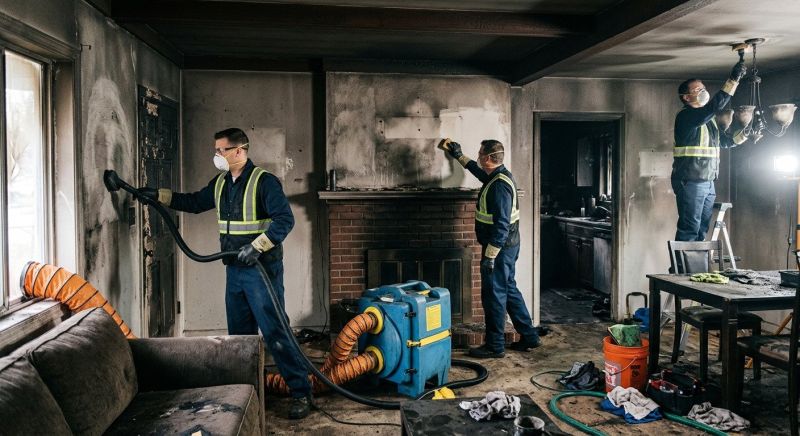 Soot Damage Cleanup in Marin County, CA