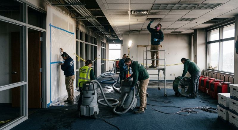 Commercial Fire Damage Repair in Mesa, AZ